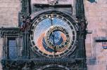 Astronomical Clock, Old Town Square, Prague, Round, Circular, Circle, outdoor clock, outside, exterior, building, CECV02P01_14