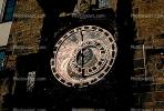 Astronomical Clock, Old Town Square, Prague, Round, Circular, Circle, outdoor clock, outside, exterior, building, CECV02P02_06.1516