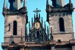 Kostel panny marie pred tynem (Tyn Church), Old Town Square, Prague, CECV02P02_11.0643