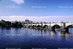 Charles Bridge, Vltava River, Shoreline, CECV02P04_05