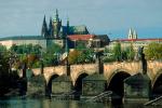 Charles Bridge, Vltava River, Prague Castle, Shoreline, CECV02P04_07.0643