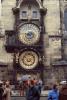 Prague Astronomical Clock, Zodiac, outdoor clock, outside, exterior, building, CECV02P10_09