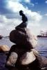Harbor Mermaid, rocks, statue, landmark
