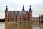 Frederiksborg Palace, national historic museum, Hillerod, Turret, Tower, Castle