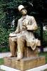 Hans Christian Andersen, statue, statuary, Boy, male, guy, masculine, person, art, artform, Copenhagen, CEDV01P12_01