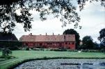 building, lake, path, walkway, trees, pond, Frederiksborg national historic museum, Hillerod, CEDV01P12_06