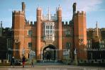 Great Gatehouse, Hampton Court Palace, Richmond upon Thames, Middlesex County, England, landmark, 1950s