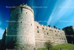 Wall, Turret, Tower, Windsor Castle, England