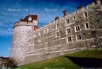 Wall, Turret, Tower, Windsor Castle, England