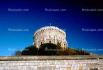 Turret, Windsor Castle, England, landmark, Tower, Castle, CEEV03P04_11.2583