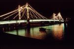 Albert Bridge, River Thames, London