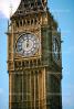 Big Ben Clock Tower, London, landmark, roman numerals