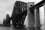 Forth Railroad Bridge, over the Firth of Forth, Scotland, 1950s, CEEV04P08_12B
