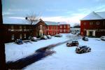 Buildings, Cars, Snow, Ice, Cold, Scotland, 1940s, CEEV05P01_06.2583