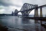 Forth Railroad Bridge, over the Firth of Forth, Scotland, 1950s