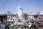 Water Fountain, aquatics, Trafalgar Square, London, England, United Kingdom, CEEV05P13_09