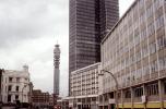 British Telecom Communication Tower, London, Radio Tower, Telecommunications