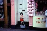 Little girl statue, Cotton Candy, Sweets, Door, CEEV06P06_12