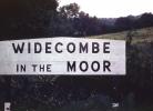 Widecombe in the Moor sign