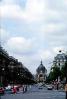 dome, building, street, crosswalk, Eglise Saint-Augustin de Paris, Church of Saint Augustine