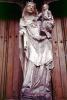 Statue, Statuary, Robes, Stone, Queen, Sculpture, Mother Mary, Madonna and Child, CEFV04P01_12