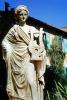 Woman, Lyre, Statue, Statuary, Sculpture, Exterior, Outdoors, Outside, CEFV04P03_13