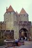 Fortress of Carcassonne, CitŽ de Carcassonne, CEFV04P04_10