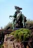 Statue, Statuary, Horse, Tail, Sculpture, Bronze, CEFV04P06_16.2585
