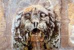 Lion, Water, Mouth, Sculpture
