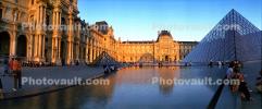The Louvre, Fine Art Museum, Panorama, CEFV06P07_10