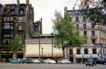 Ala Toiule d'Avion, Champs Elysees, cars, buildings, May 1959, 1950s, CEFV07P02_16