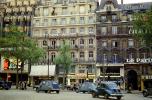 Cinema et Publicite, Heyraud, Marie Firance, Citroen 2CV, Renault Cars, automobile, vehicles, Champs Elysees, May 1959, 1950s, CEFV07P02_18