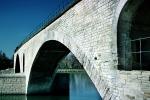 Pont Saint-Benezet Bridge, Pont d'Avignon, Rhone River, medieval bridge, ruin, landmark, Avignon, Chapel of Saint Nicholas