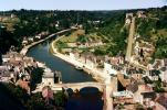 Village, Bridge, River, Houses, Canal, Bucolic, CEFV08P06_11