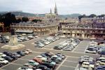 Parked Cars, Crowded, automobile, vehicles, 1950s, CEFV08P09_11