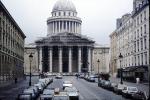 The Pantheon, Dome, Building, Cars, automobile, vehicles, December 1985