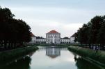 pond, water reflection, lake, Nymphenburg Castle, Schlo? Nymphenberg, Munich
