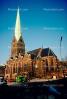 Steeple, Cathedral, Building, Hamburg