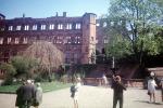 Heidelberg Castle, Heidelberger Schlossruin, Kšnigstuhl Hillside, Baden-WŸrttemberg, Karlsruhe, landmark, 1950s, CEGV03P14_01