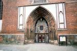 Church Entrance, Door, Doorway, Wall, Building, Mecklenburg-Vorpommern, Stralsund, CEGV04P09_18