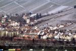Village, Snow, Ice, Cold, Highway, Railroad, Esslingen