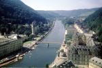 River, Valley, Homes, Hills, Mountains, waterfront, docks