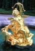 Golden Cupid Statue, Water Fountain, aquatics, Bavaria, Linderhof Palace, Schloss, Museum, Ettal, CEGV05P08_04B