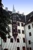 Ornate walls, spire, building, Bavaria, opulant, CEGV05P10_09