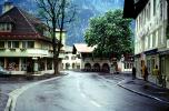 Cafe Markmiller, buildings, street, sidewalk, Oberammergau, Bavaria, Garmisch-Partenkirchen, CEGV05P11_11