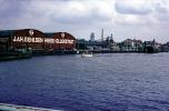 J.&H. Gehlsen Heide Gluckstadt, harbor, docks, warehouse buildings, boat