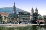 buildings, bridge, tower, Heidelberg, River Nekar, Baden-W?rttemberg, Karlsruhe, Oldenwald, CEGV06P07_18