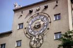 Zodiac Clock, Munich, roman numerals, CEGV06P09_08