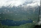 Lake, Forest, Mountains, Alps, Snow, Ice, Zugspitze, CEGV06P12_03