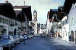 Cars, buildings, road, tower, Zugspitze, CEGV06P12_17